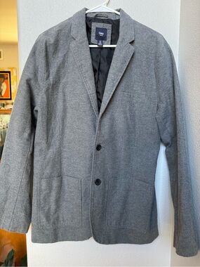 GAP Men's Gray Gap M Blazer